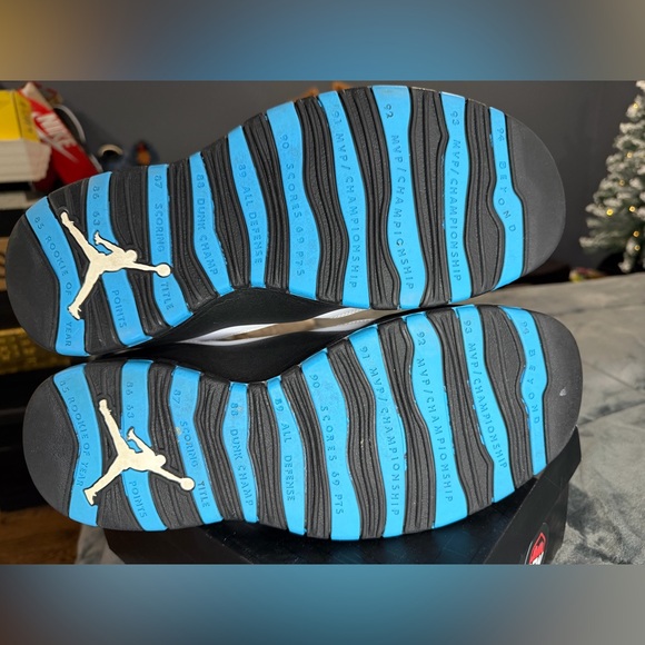 Jordan 10 Powder Blue Size 12 Worn Once - Picture 3 of 8